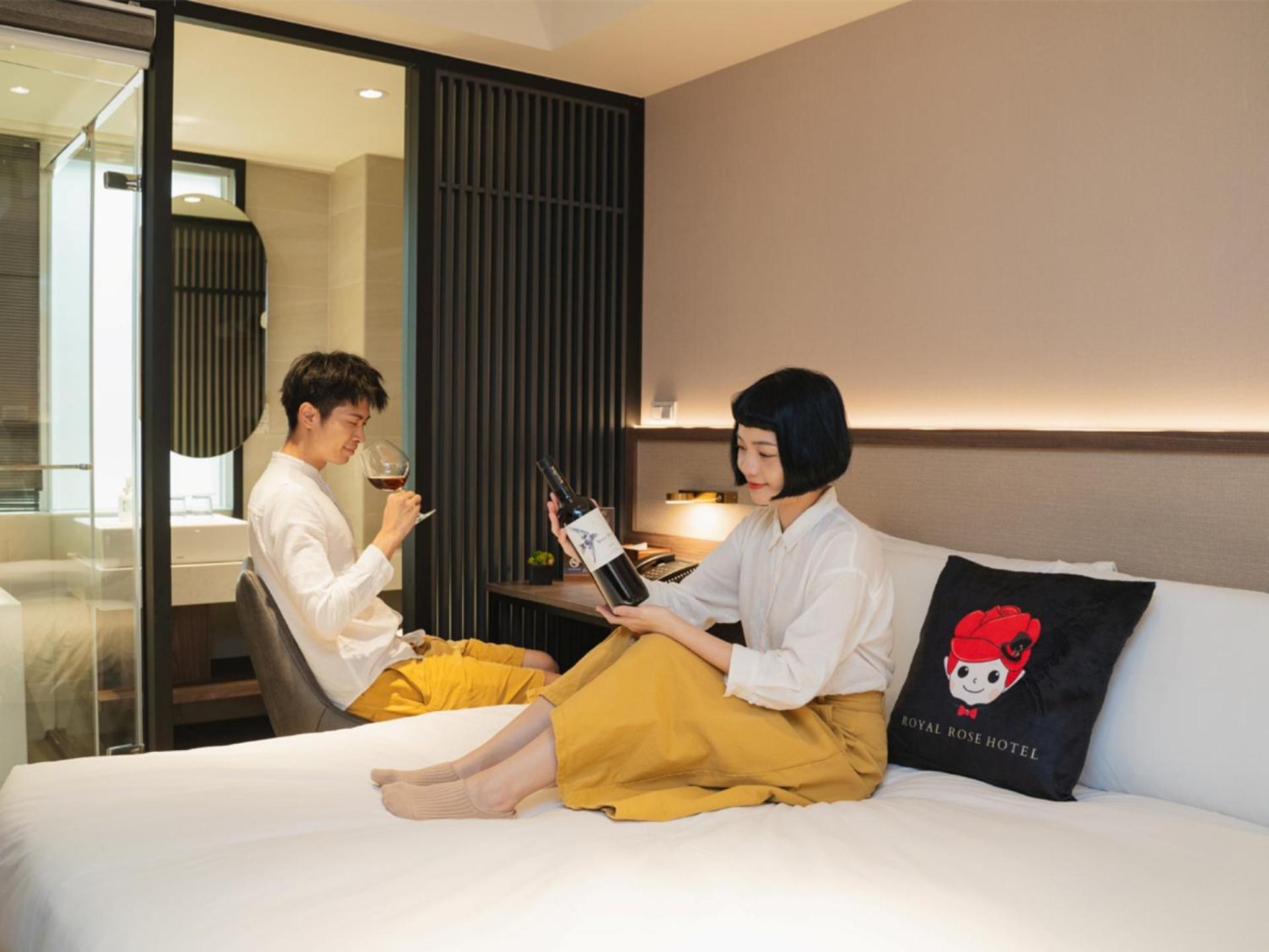 Royal Rose Hotel Zhongshan Taipei Ruang foto
